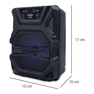 Foto 3 | Bocina De 4 Pulgas Bluetooth Con Luz Led Gts-1395