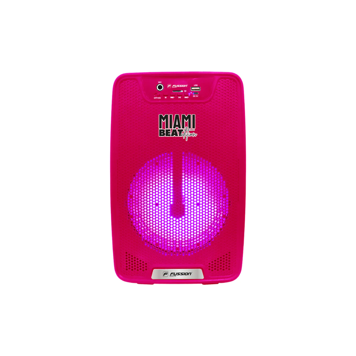 Foto 2 pulgar | Bafle Recargable 6.5'' Bluetooth Fussion Acustic Pbs-65026mg Color Rosa