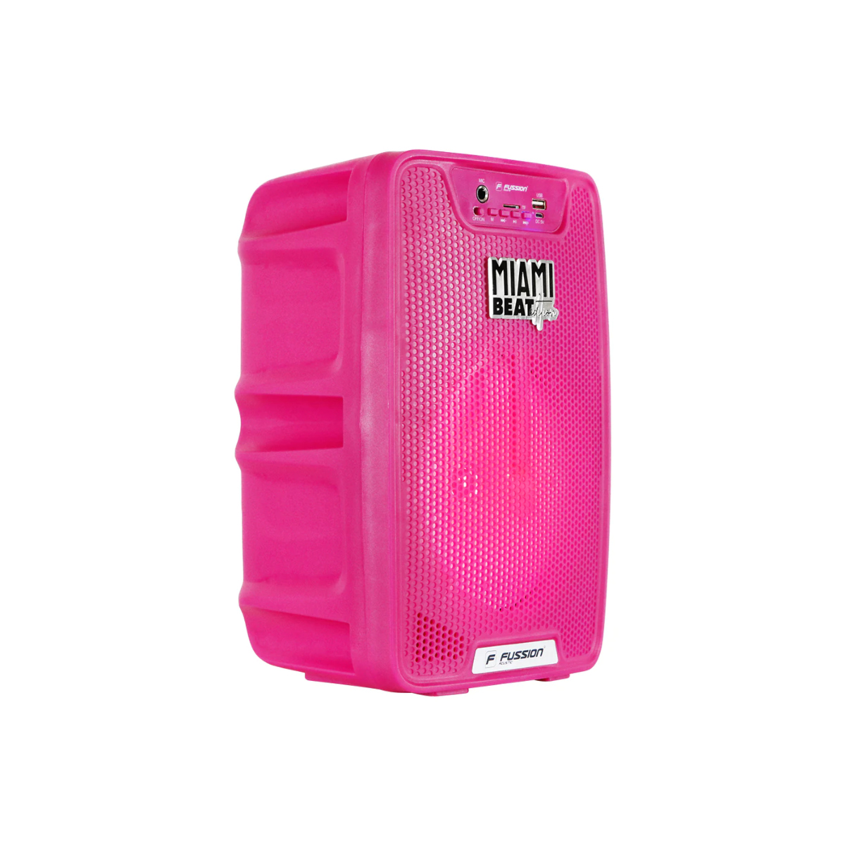 Foto 3 | Bafle Recargable 6.5'' Bluetooth Fussion Acustic Pbs-65026mg Color Rosa