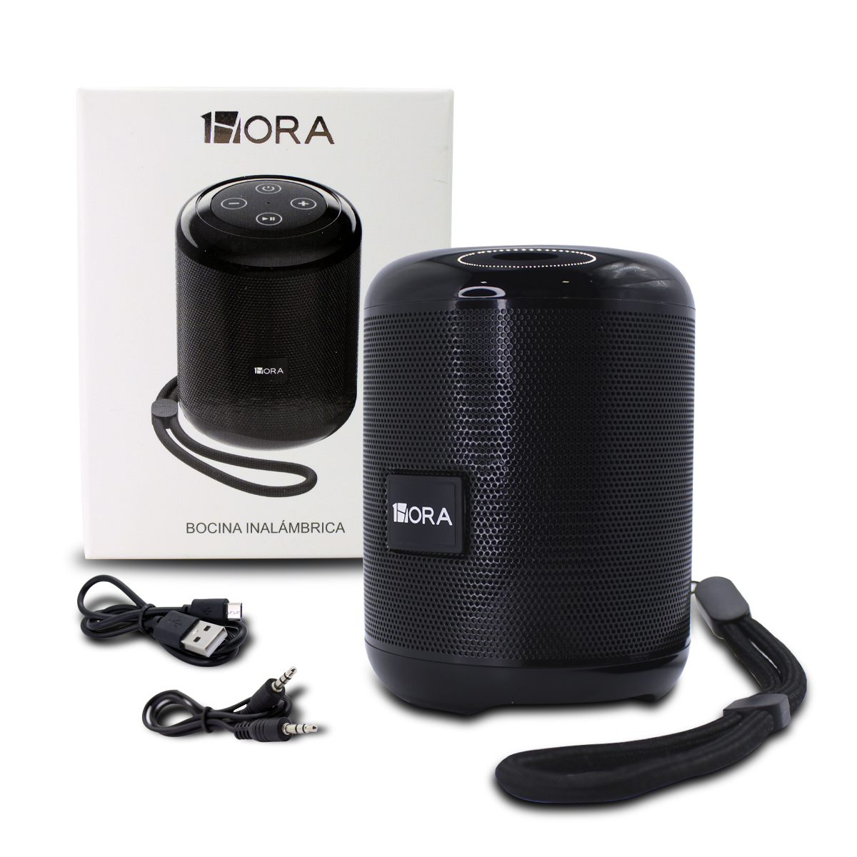 Mini Altavoz Bluetooth 1 Hora Boc062 Negro