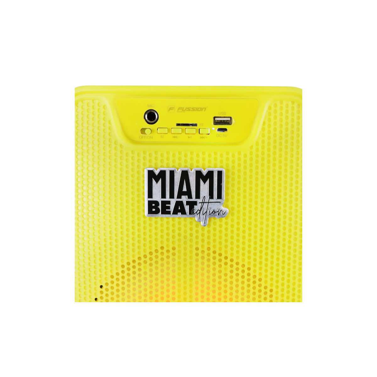 Foto 4 | Bafle Recargable 6.5'' Bluetooth Fussion Pbs-65026yl  Amarillo