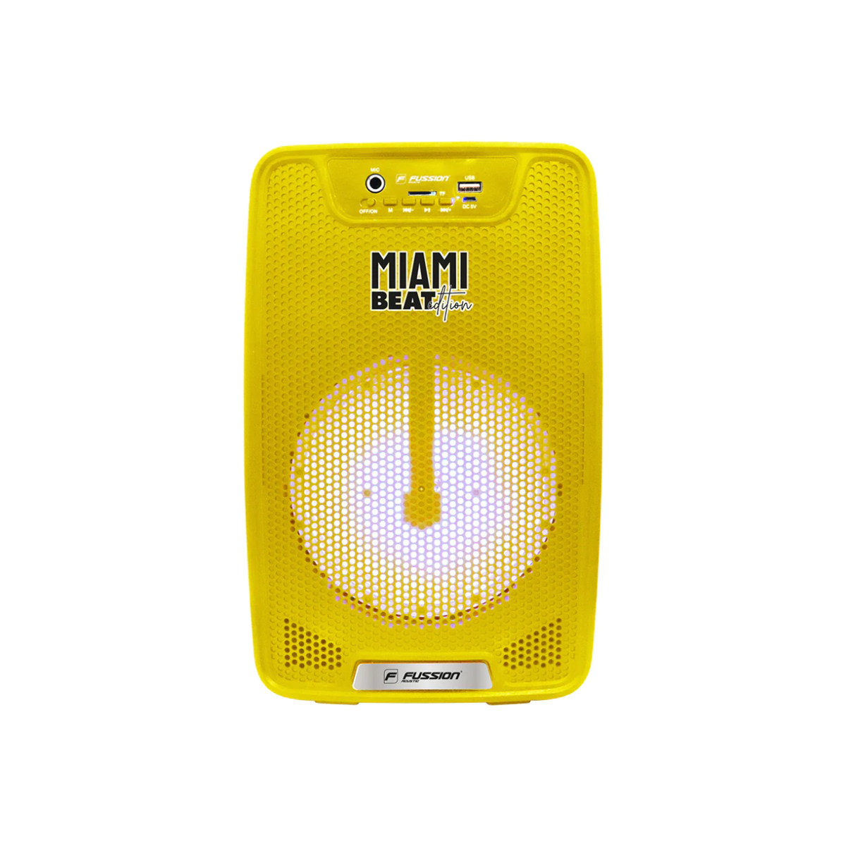 Foto 6 pulgar | Bafle Recargable 6.5'' Bluetooth Fussion Pbs-65026yl  Amarillo