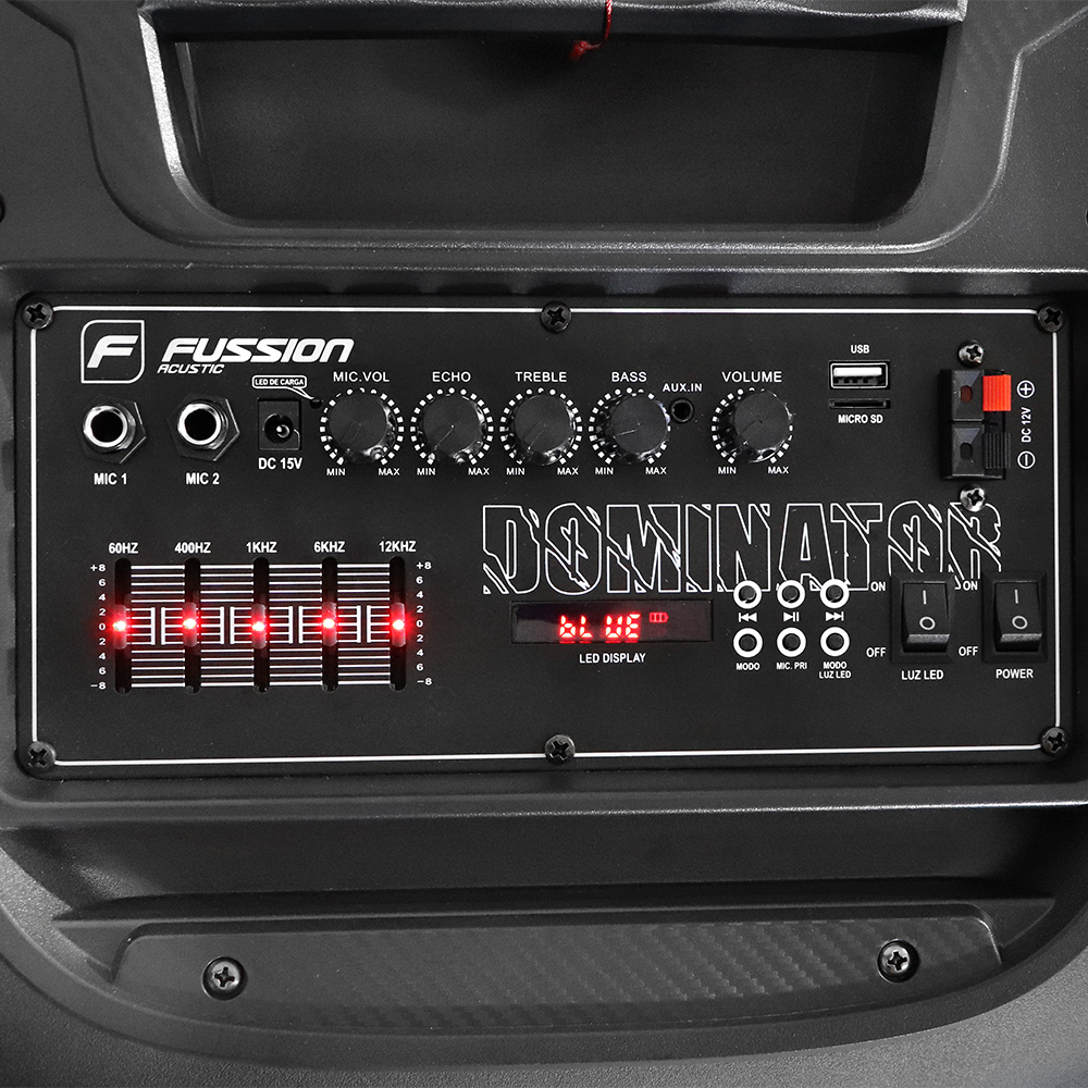 Foto 5 | Bafle Amplificado Fussion Acustic PBS-15020 Dominator