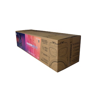 Foto 6 | Bafle Bocina Inalámbrica STF Power Block 12x3 con Luz Led