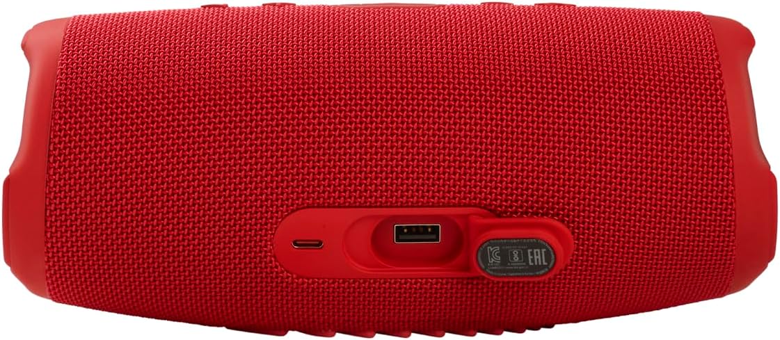 Foto 3 pulgar | Bocina Jbl Charge 5 Mas Go3 Roja