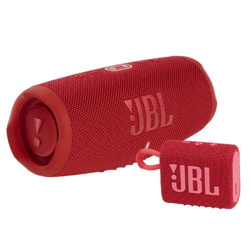 Foto 6 pulgar | Bocina Jbl Charge 5 Mas Go3 Roja