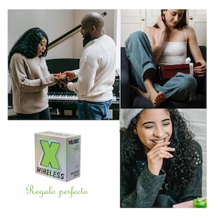 Foto 5 | Bocina Inalámbrica Pequeña Y Portátil Con Bluetooth, Negro/verde