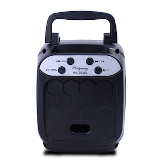 Foto 5 | Minibocina Portátil Ridgeway Negra 3 Pulgadas con Soporte Digital