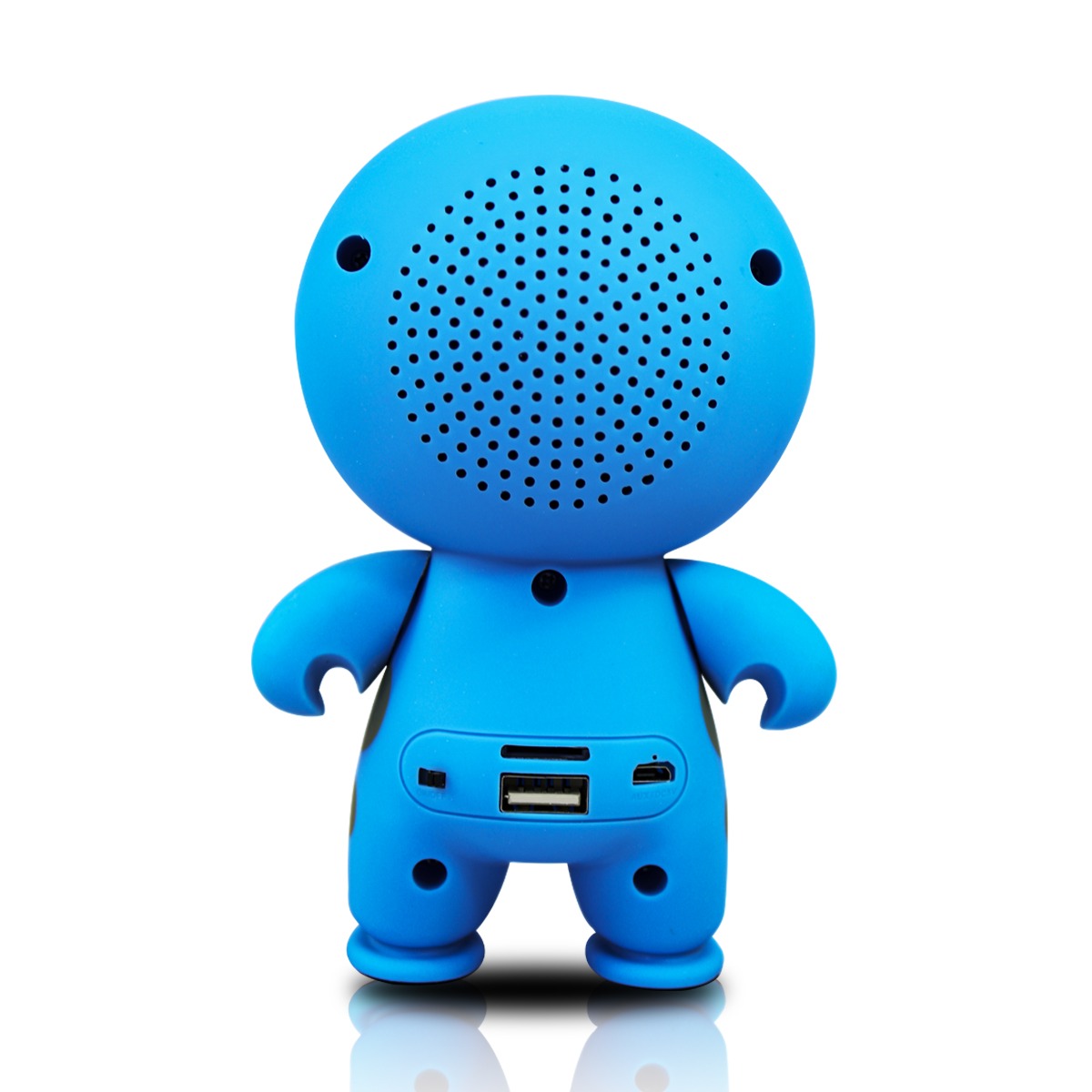 Foto 4 pulgar | Bocina Altavoz Diseño Baymax A9 Recargable Azul