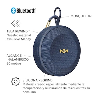 Foto 3 | Bocina Portátil Bluetooth Ip67 House Of Marley No Bounds