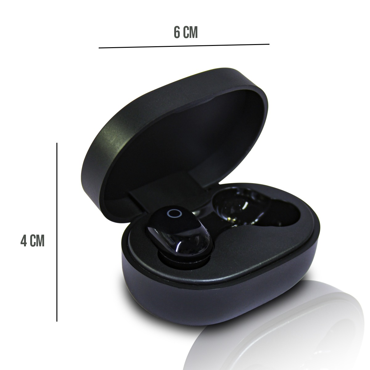 Foto 2 | Auriculares Moreka Negros In-ear Wl-002 Negros