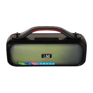 Foto 4 | Bocina LM-BS07 Impermeable IPX5 con conexión Bluetooth Conexión USB AUX y Radio FM 30W y 4hrs de Reproducción