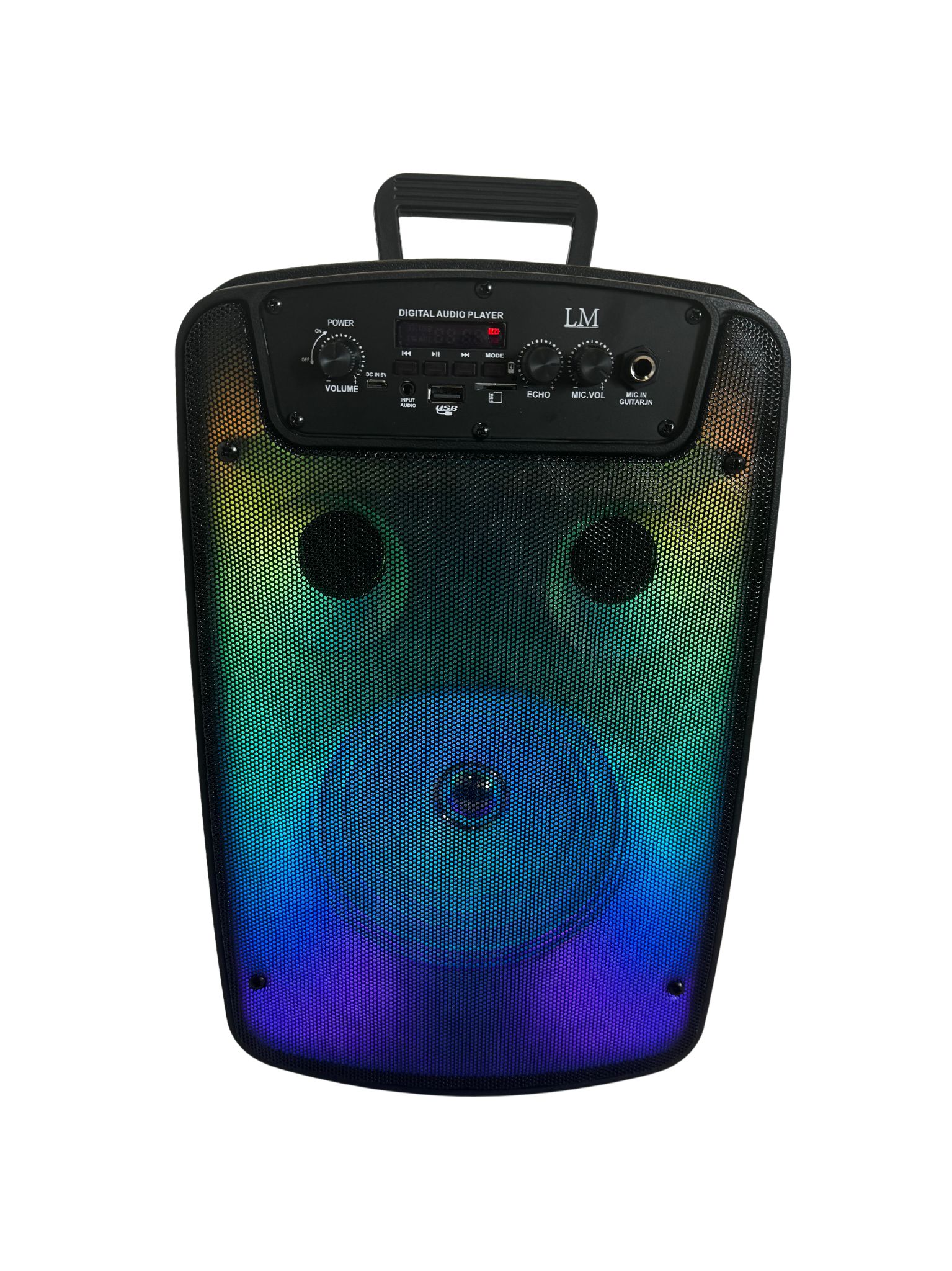 Bocina portátil con Bluetooth 8W Negro