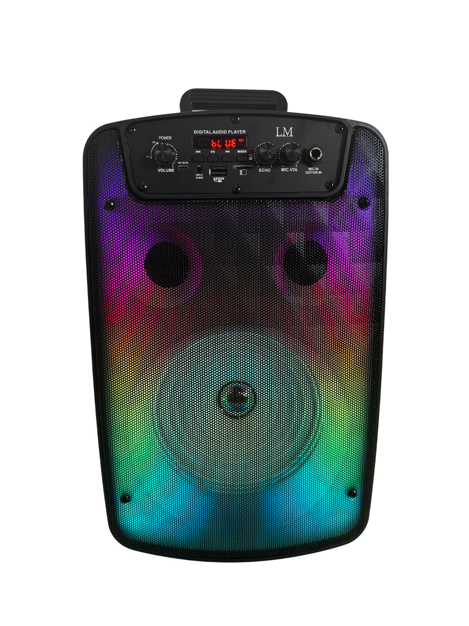 Foto 5 | Bocina portátil con Bluetooth 8W Negro