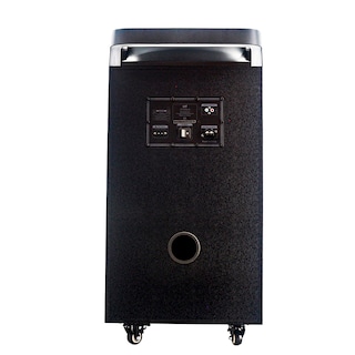 Foto 5 | Bocina Inalámbrica Portátil Power Block Pro 12'' STF Función Tws Ruedas de Transporte