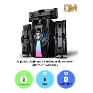 Foto 3 | Sistema de Sonido Multimedia RCA USB Bluetooth L4 60W RMS