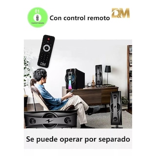 Foto 4 | Sistema de Sonido Multimedia RCA USB Bluetooth L4 60W RMS