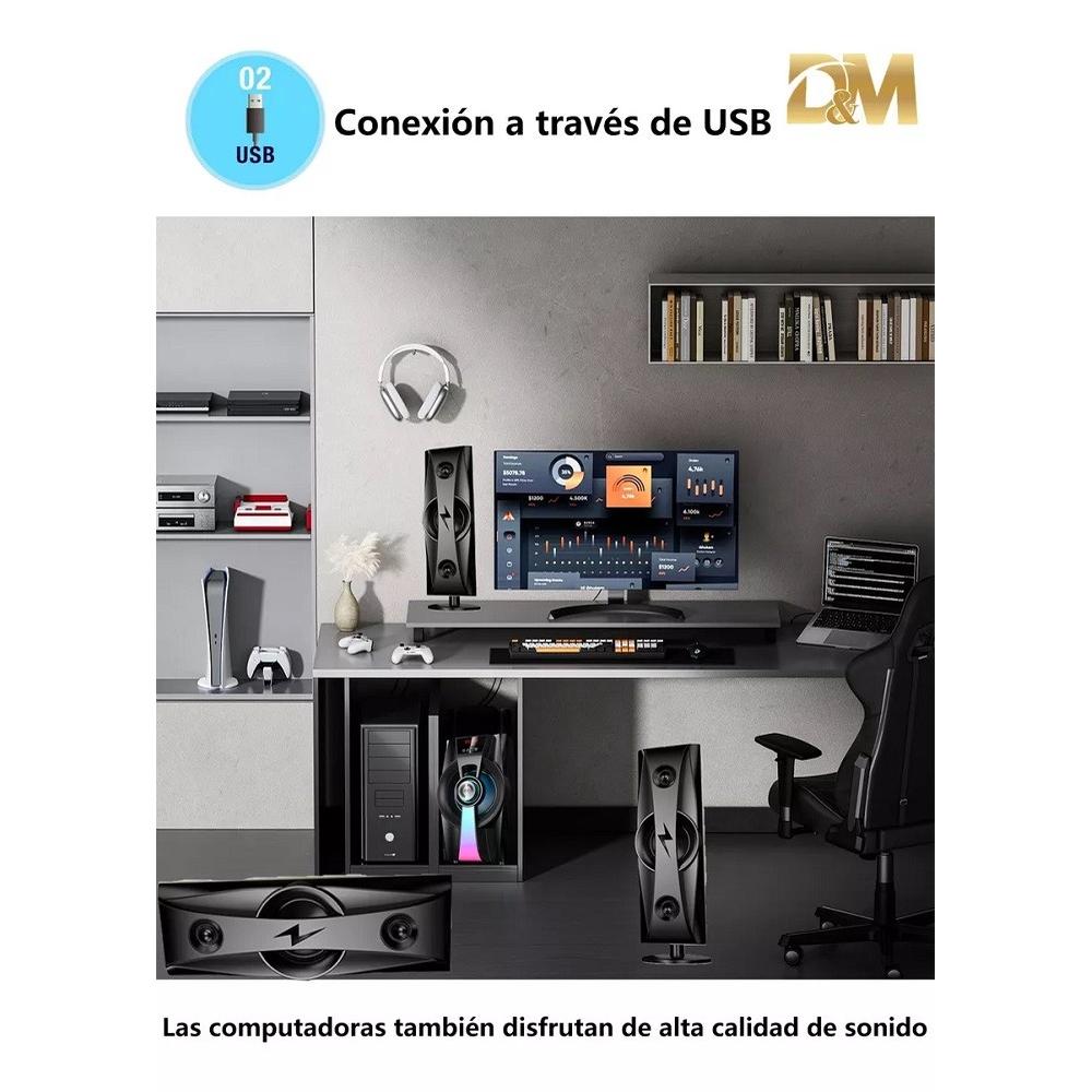 Foto 5 | Sistema de Sonido Multimedia RCA USB Bluetooth L4 60W RMS