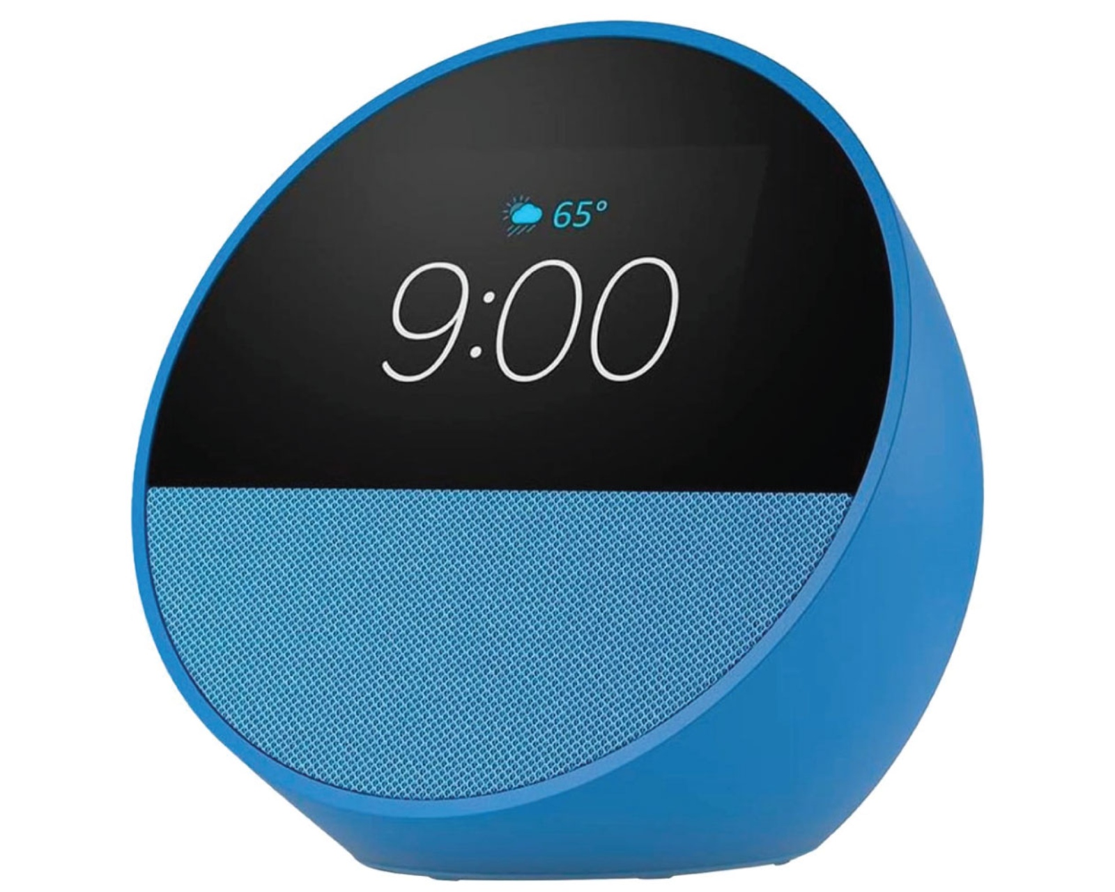 Amazon Echo Spot Alexa Con Despertador Inteligente Azul