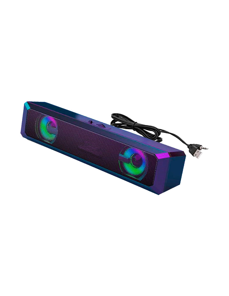 Foto 3 pulgar | Bocina Bluetooth Con Rgb Para Pc, Android, Tv Y Teatro En Casa Soundbar