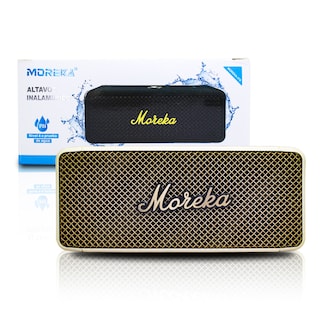 Foto 1 | Moreka Bocina Bluetooth Inalámbrico 10w Resistente Al Agua Blanca