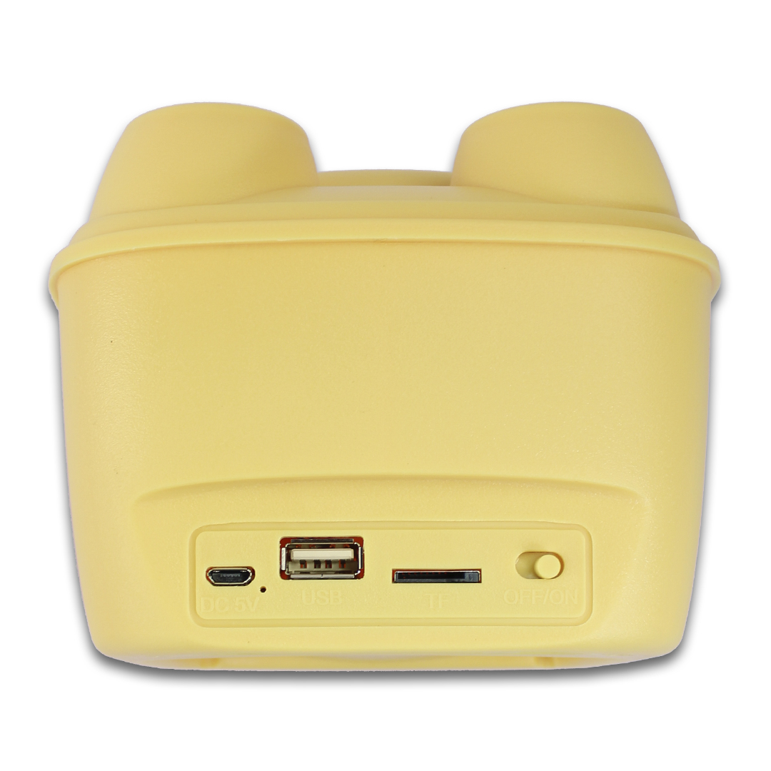 Foto 4 | Bocina Bluetooth Gts-1862 4 Pulgadas Luz Led 8w Color Amarillo