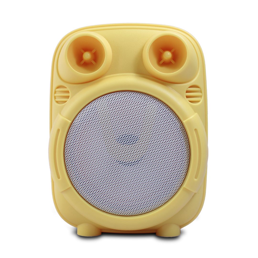 Foto 6 | Bocina Bluetooth Gts-1862 4 Pulgadas Luz Led 8w Color Amarillo