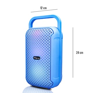 Foto 2 | Bocina Bluetooth Ridgeway Azul con Reproductor MP3 Integrado