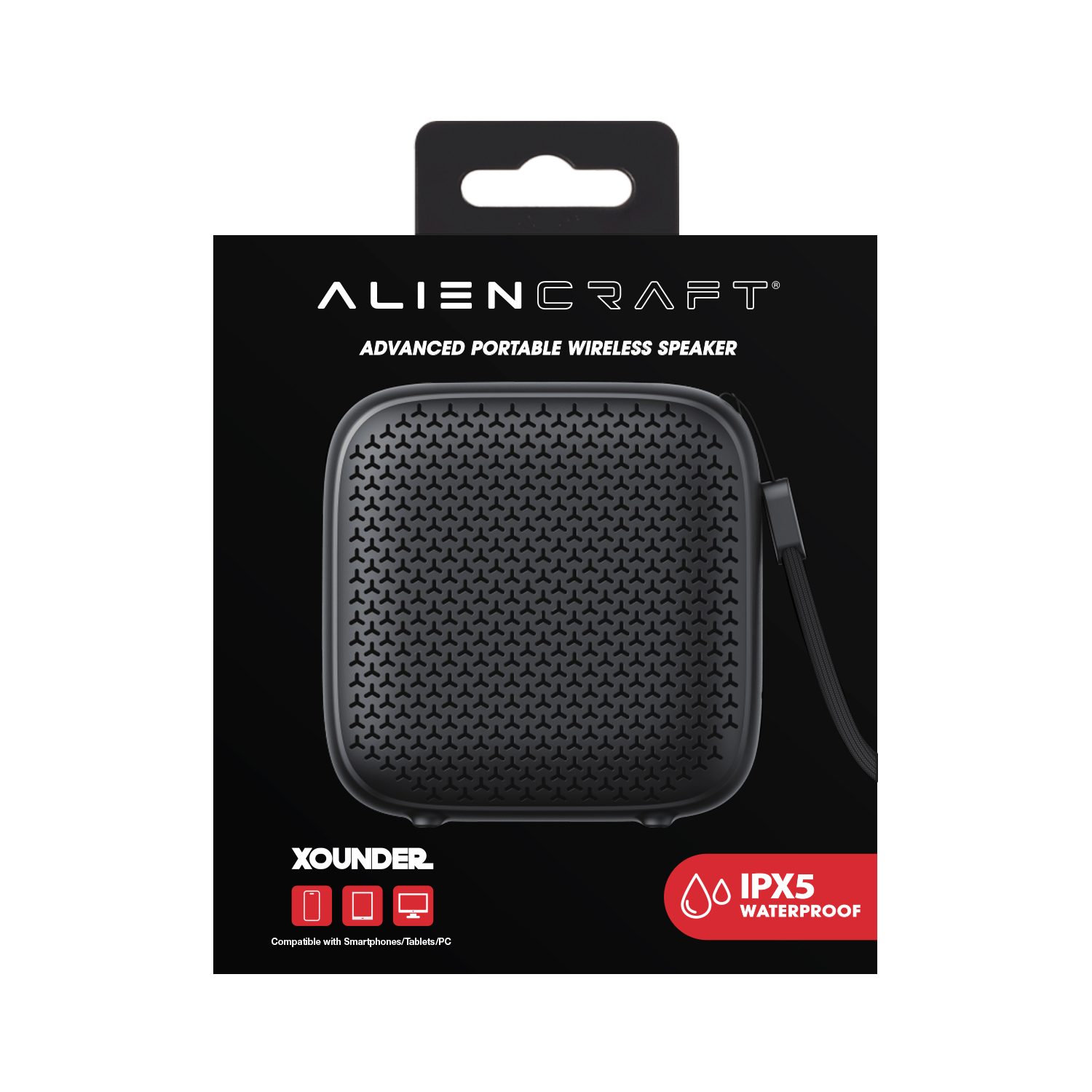 Foto 5 | Bocina Portátil Aliencraft Bluetooth Multifunción Xounder