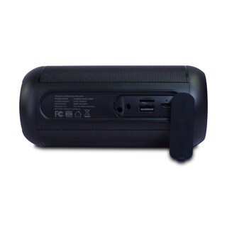Foto 3 | 1 Hora Bocina Cilindrica Negro Bluetooth Boc242 10w