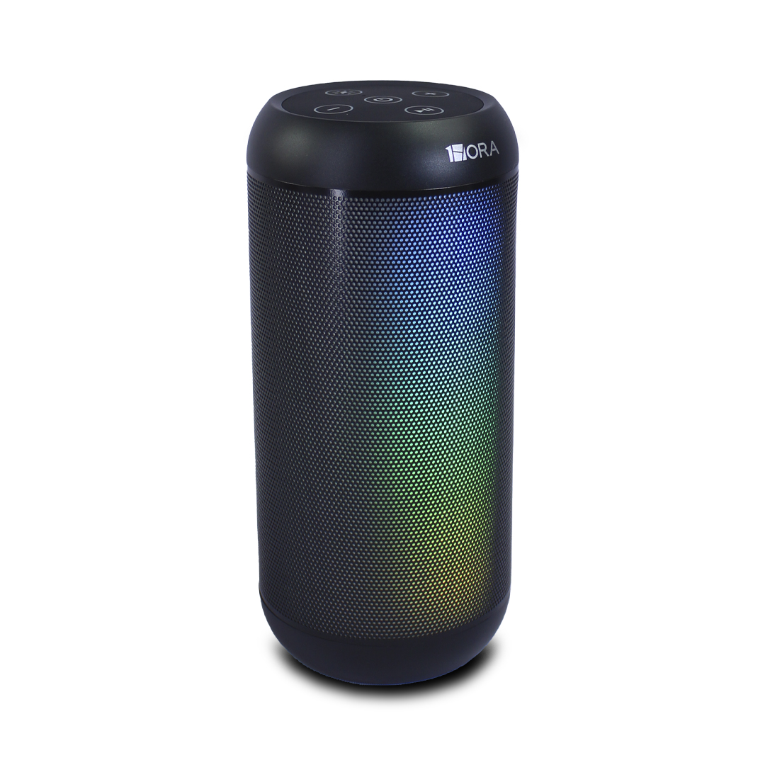 Foto 5 | 1 Hora Bocina Cilindrica Negro Bluetooth Boc242 10w