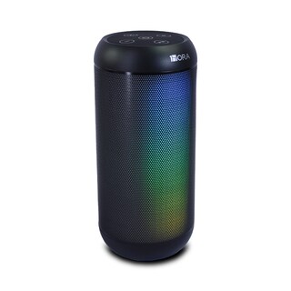 Foto 5 | 1 Hora Bocina Cilindrica Negro Bluetooth Boc242 10w