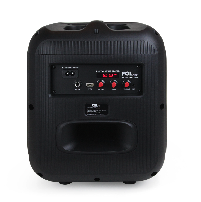 Foto 4 pulgar | Bocina Portátil Fol Fs-l1206 con Bluetooth