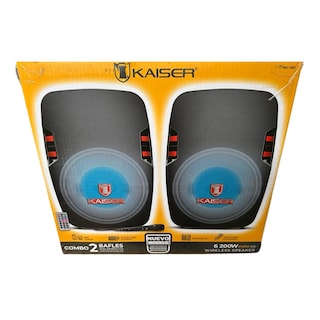 Foto 6 | Sistema de Audio Doble Kaiser 8 con 10,000 W PMPO y Tecnología Link