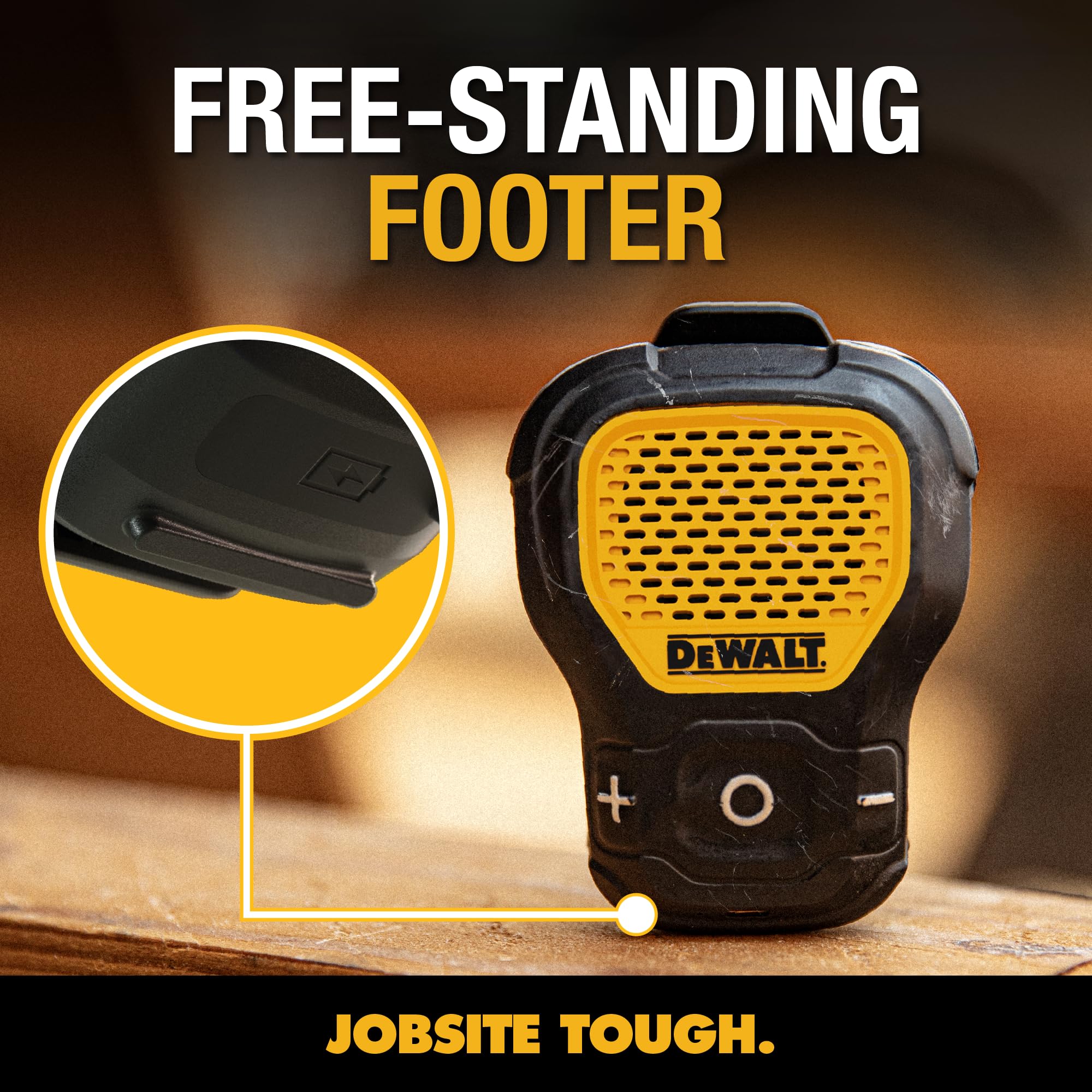 Foto 4 pulgar | Altavoz Bluetooth Portátil Dewalt Jobsite Pro Resistente Al Agua - Venta Internacional.