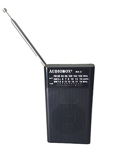 Foto 3 pulgar | Radio Portátil Audiobox Am/fm, Funciona Con Pilas Y Antena - Venta Internacional.