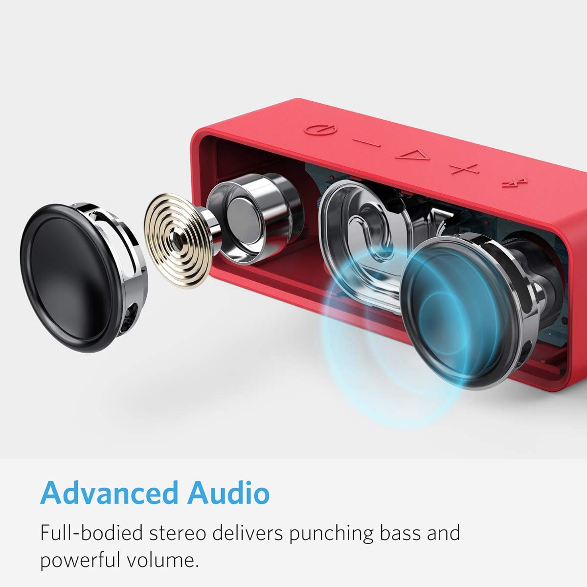 Foto 2 | Altavoz Bluetooth Soundcore Anker Con Salida De 10 W, 24 Horas De Reproducción - Venta Internacional.