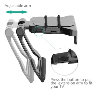 Foto 4 | Estante Superior de TV Wali Tsh003 Negro para Dispositivos de Streaming - Venta Internacional