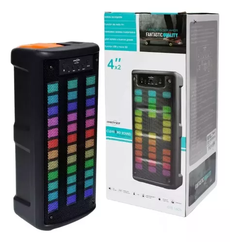 Foto 3 | Altavoz Bluetooth Con Ecualizador De Karaoke Portátil