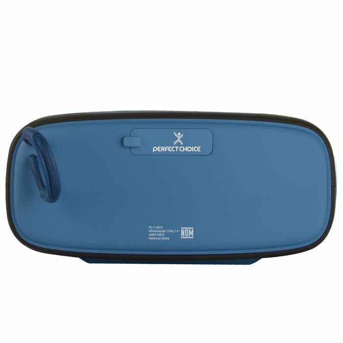 Foto 6 pulgar | Perfect Choice Bocina Portátil Outdoors Lite, Bluetooth, Inalámbrico, 16w Rms, Usb-c, Negro/azul - Incluye Micrófono