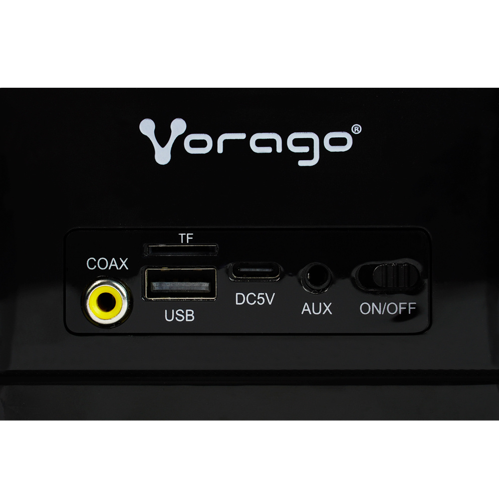 Foto 6 pulgar | Barra de Sonido Vorago Bsp-450 Bluetooth 10w Rms Usb Negro