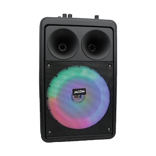 Foto 1 | Bocina Portátil Bt Recargable De 8'' Jk-03 Con Micrófono Y Luz Led