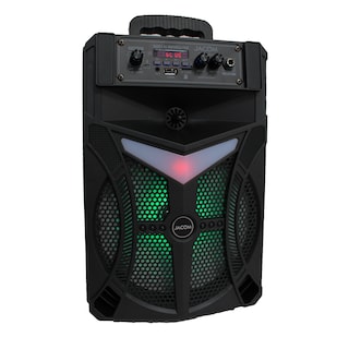Foto 3 | Bocina Portátil Bt Recragable 8'' Jk-14 Con Micrófono Y Luz Led