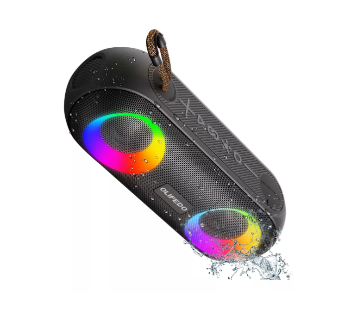 Foto 2 pulgar | Bocina Bluetooth Altavoz Portátil Impermeable Con Rgb Luces Wünd