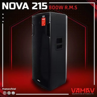 Foto 5 | Bocina Portátil Vamav Nova 215 Negra con Bluetooth y Consola de DJ Integrada
