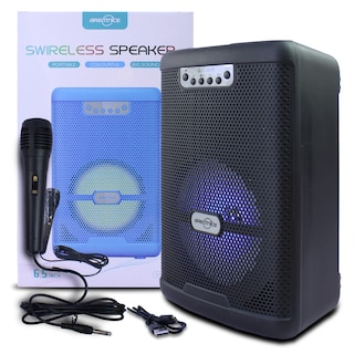Foto 1 | Bocina Bluetooth 6.5 Pulgadas Multicolores Gts-2078