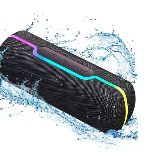 Altavoz Wünd Bluetooth Portátil Inalámbrico, Bocina Bluetooth E312 Impermeable Ipx7 Altavoz De Música Con Rgb