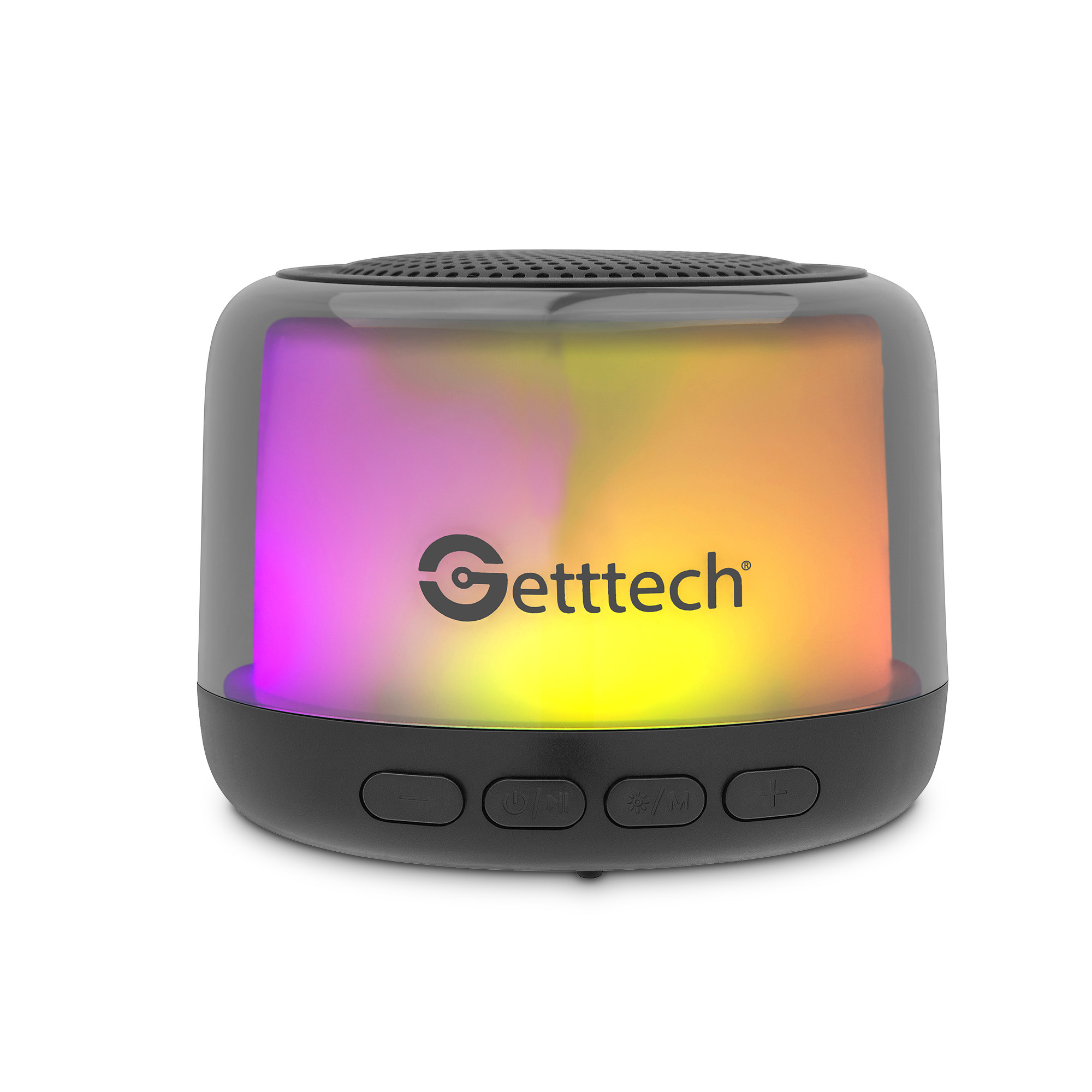 Foto 2 pulgar | Bocina Portatil Getttech Gus-etrbt-01 Inalambrica 10 Mts. Iluminacion Rgb Bluetooth Altavoz Llamadas Reproductor