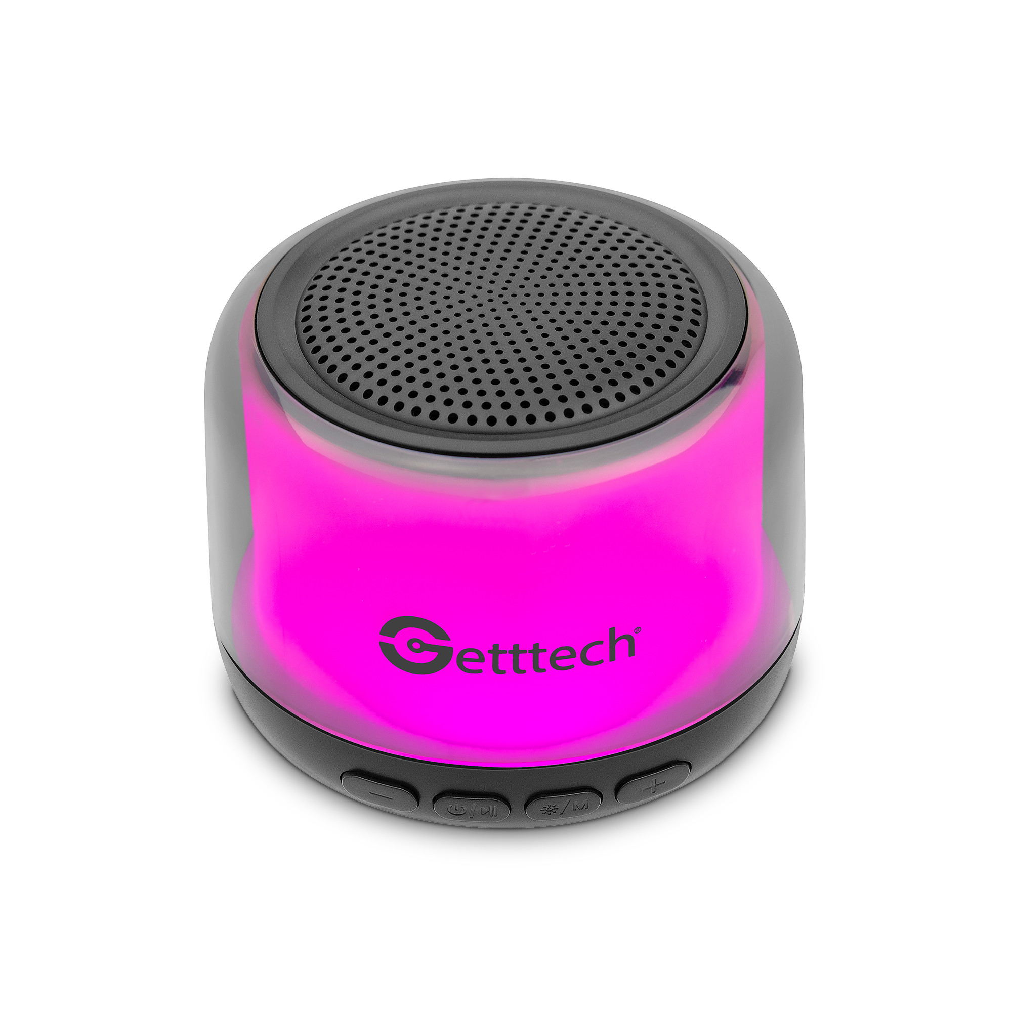 Foto 5 pulgar | Bocina Portatil Getttech Gus-etrbt-01 Inalambrica 10 Mts. Iluminacion Rgb Bluetooth Altavoz Llamadas Reproductor