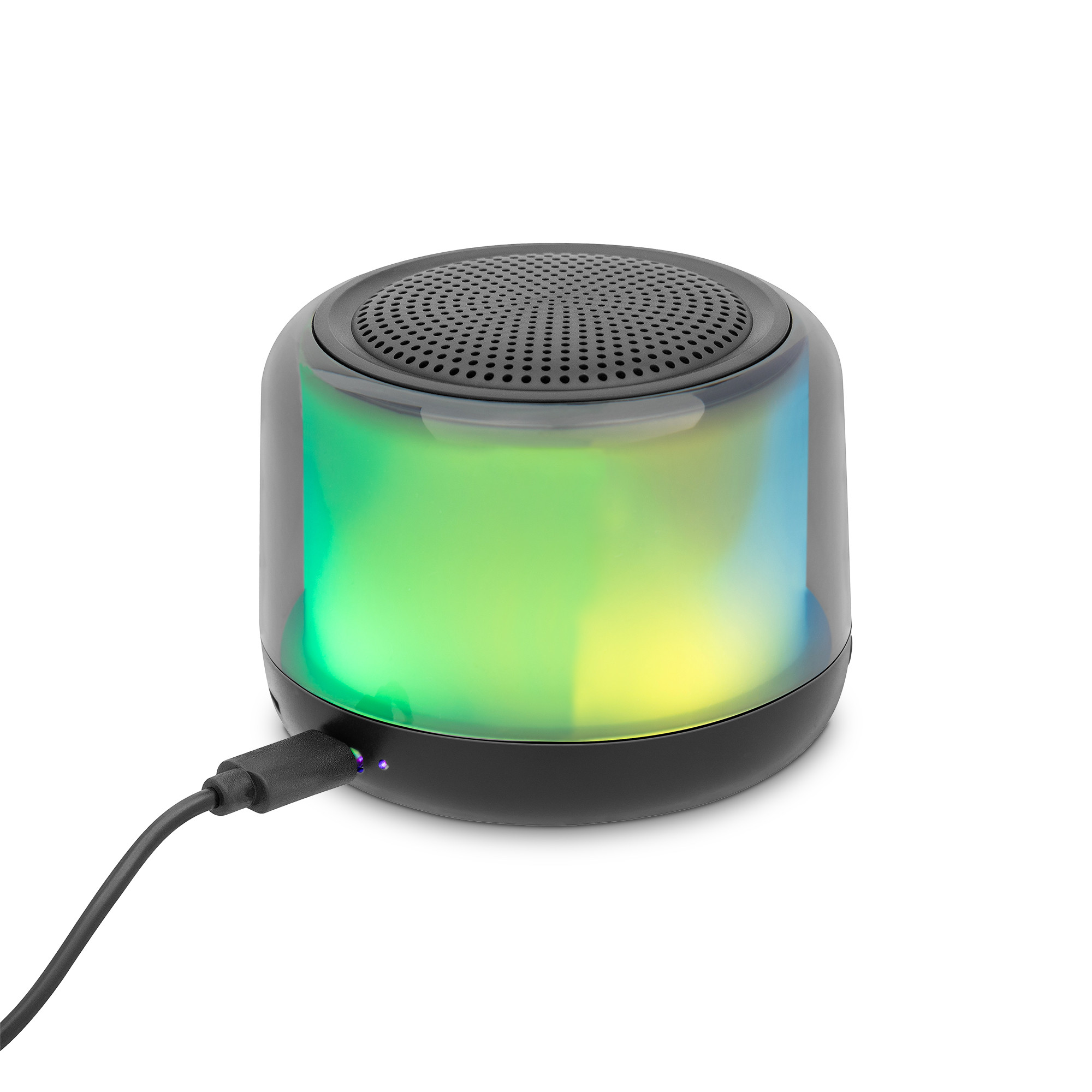 Foto 5 | Bocina Portatil Getttech Gus-etrbt-01 Inalambrica 10 Mts. Iluminacion Rgb Bluetooth Altavoz Llamadas Reproductor